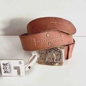 Juicy Couture “Dirty English” Men's Leather belt – NWT- Size 30- NWT